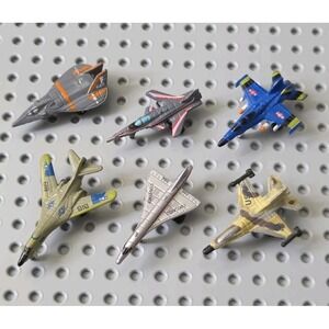 Vintage Micro Machines Military Airplanes X-29 B-1B Bomber F-18 Concord 6 Pc Lot